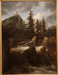 Táj vízeséssel, c. 1660